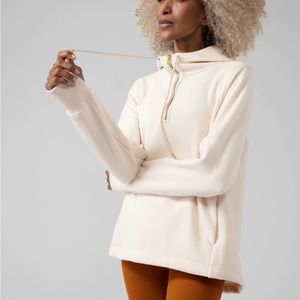 Athleta Cozy Karma 1/4 Zip Hoodie. Size Small